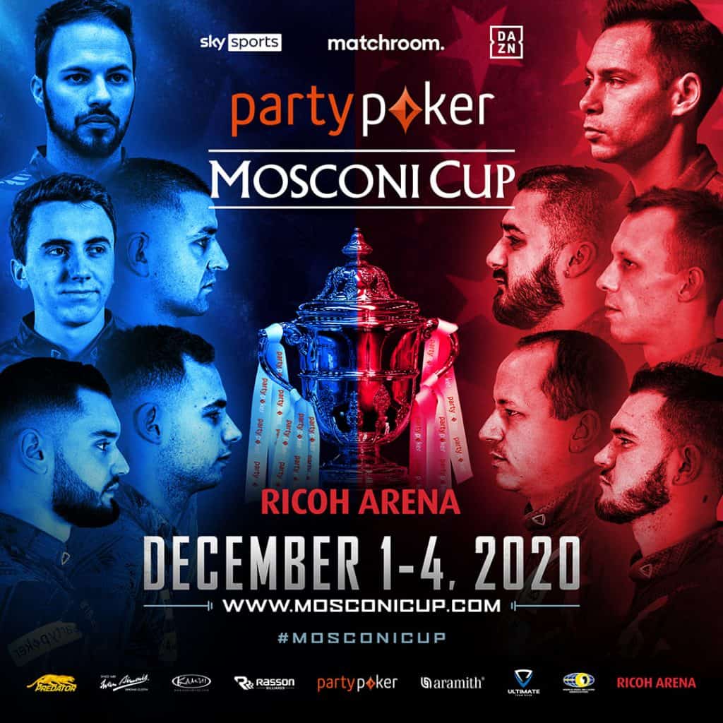 Mosconi Cup 2020 Cuesports Live